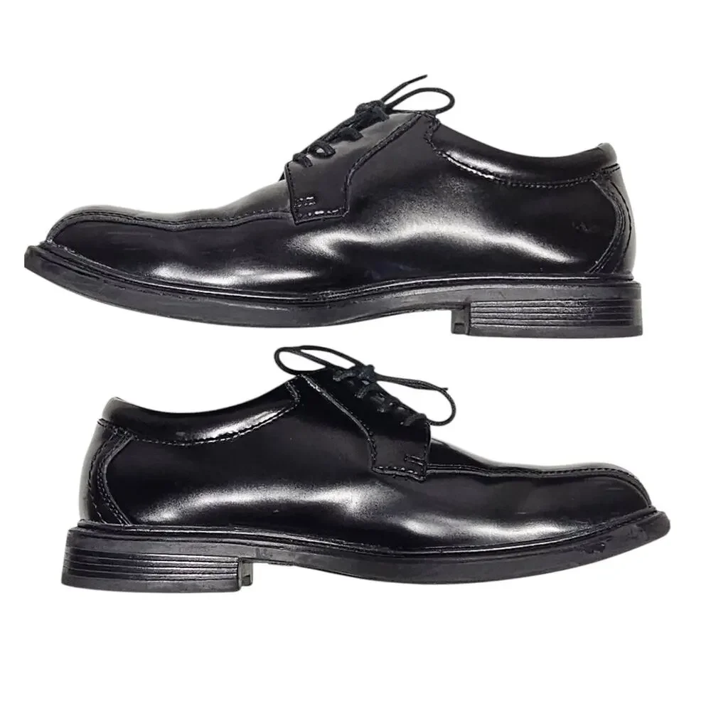 Nunn Bush Alex Men's Bicycle Toe Dress Oxford Shoes in Black Size 8.5 M
